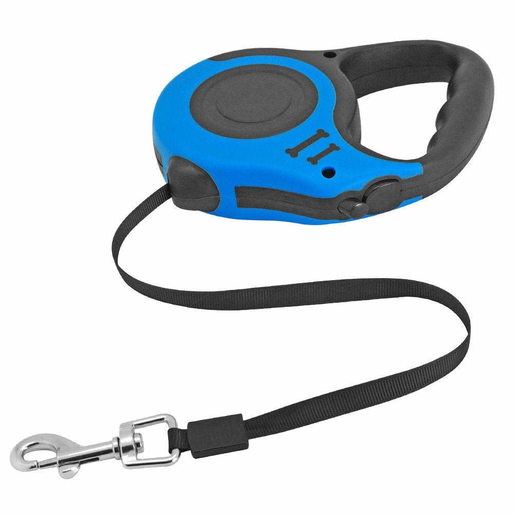  Retractable Dog Leash Pet Collar Automatic Walking Lead 